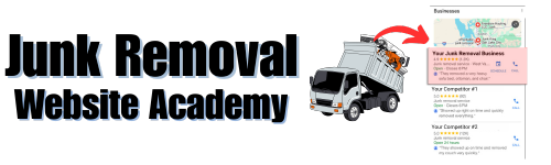 Junk Removal Website Acedemy